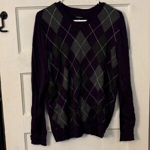 Argyle sweater
